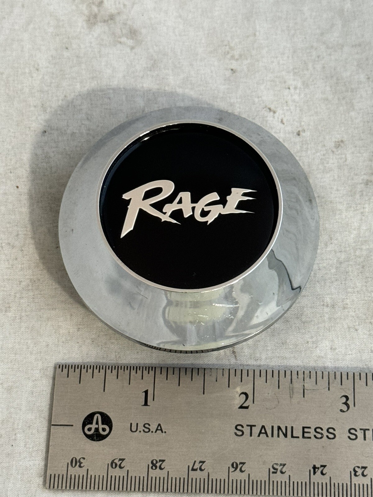 NEW Konig RAGE Custom Wheels Chrome Snap-In Wheel Rim Hub Cover Center Cap D-35-image