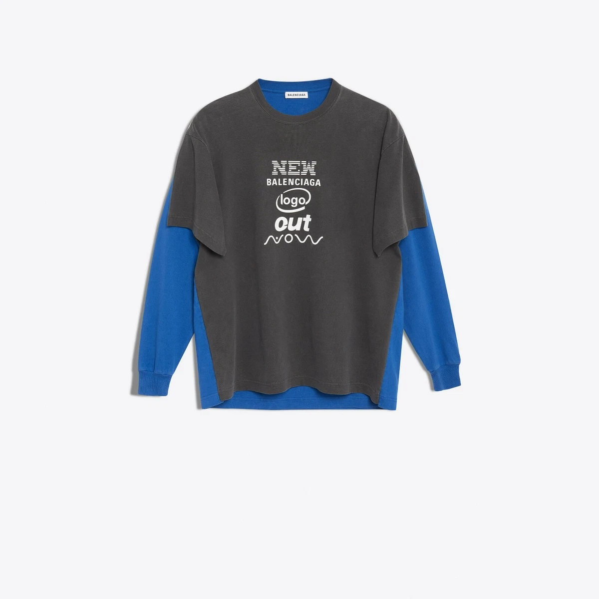 double shirt balenciaga