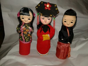 chinese wooden dolls