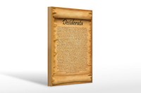 Holzschild Spruch 20X30Cm Desiderata Gedicht Max Ehrmann Deko Schild Wooden Sign