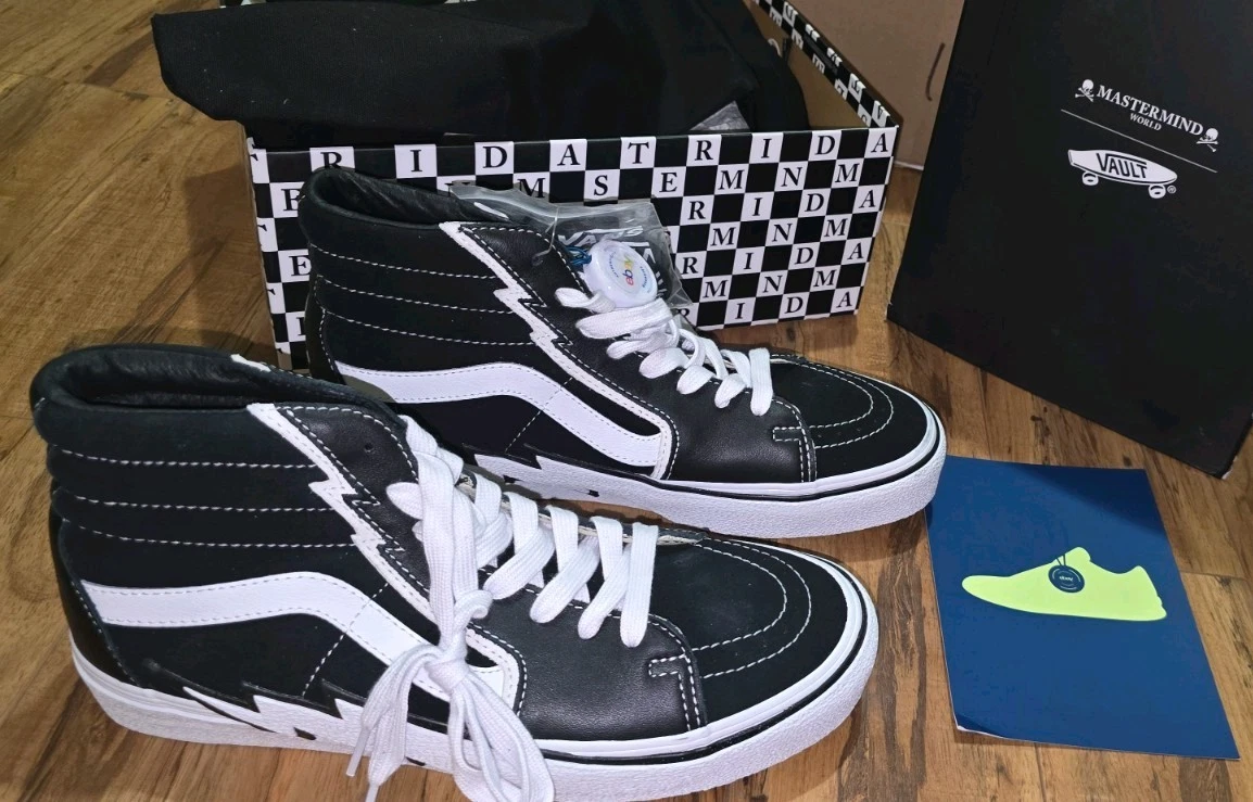 Mastermind World x Vans Sk8- VLT LX High Bolt - Punk Culture for