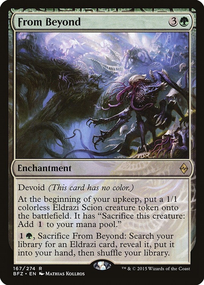 From Beyond #167 *Foil* (NM) Battle for Zendikar (BFZ) MTG