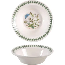 Portmeirion Botanic Garden Rimmed Cereal Oatmeal Bowl 11126661