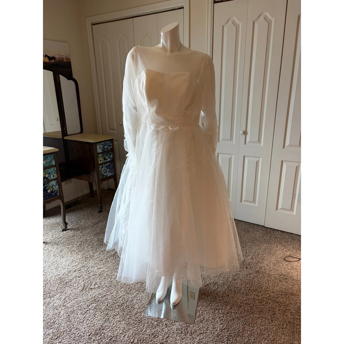 Ivory Tea-Length Wedding Dresses for sale | eBay Ivory Tea-Length Wedding Dresses for sale | eBay
