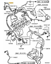 Nut rear bumper (SEE MIT/MS440502)