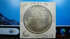 1921-D UNC. Morgan Silver Dollar #2517