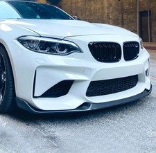 Avoro Frontlippe BMW M2 F87 CS Stil 3 teilig Glanz schwarz