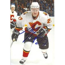 Steven Reinprecht Calgary Flames Auto 4x6 Autograph-Sports COA