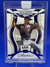 Paul Skenes /15 Sapphire 2025 Panini Flawless USA Baseball Collegiate 🔥💎🔥💎 