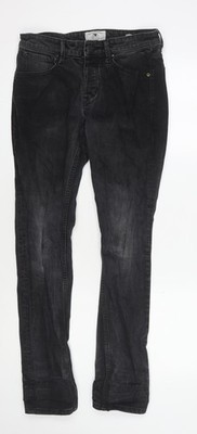 B. Smith & Co Herren Jeans schwarz Straight Größe 31
