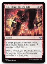 Hidetsugu's Second Rite (Foil) #202 Foundations