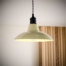Ceiling Light Shade Lampshade Easy Fit Pendant Metal Domed Kitchen Living Room