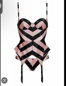 BNWT Agent Provocateur Melody Set - Corset/Basque 34B Thong 2 - VERY RARE