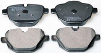 Hinterachse Denckermann B111230 Bremsbelagsatz, Scheibenbremse FüR Bmw,Mini