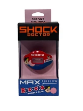 Shock Doctor Max Airflow Football Flavored Shield Lip Guard Mouthguard