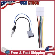 ABS CD Car Stereo Wiring Harness Adapter Cable Radio Plug 70-7552 For Nissan US
