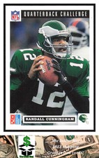 1991 Upper Deck Domino's The Quarterbacks #23 Randall Cunningham  Eagles