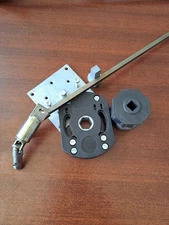 Manual Hurricane Shutters set 60mm,  Universal 2h + Gear + Gear Insert + Bracket