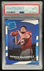 2017 Panini Donruss Patrick Mahomes II RC Rated #327 Chiefs PSA 8 Rookie