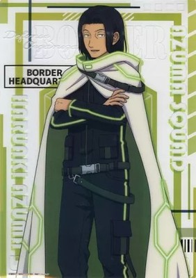 World Trigger Azuma Haruaki B4 Clear Poster Entertainment Lottery