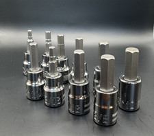 Craftsman 10 Piece 38 Drive Hex Bit Socket Set Sae Metric