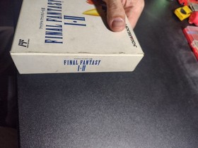 Extremely rare Final Fantasy I & II with special strategy guide Famicom Japan