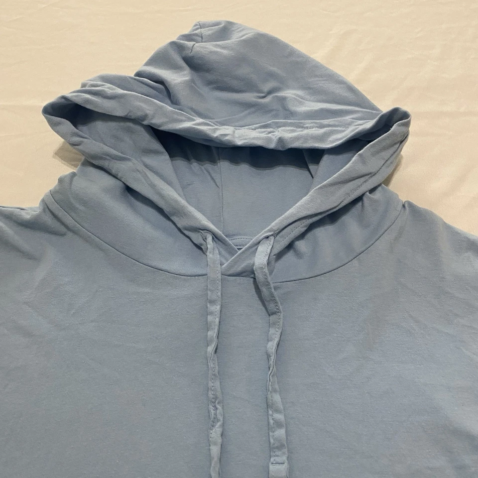 Lot of 2 Polo Ralph Lauren Men’s Lightweight Short Sleeve Hoodie 3XLT Blue White - Image 3 of 4