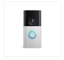 Ring Battery Doorbell Pro - 1536p HD+ 3D Motion - Satin Nickel, Mod: B0B2BY4ZG7
