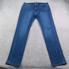 Joes Jeans Mens 36x33 Blue Orville Slim Fit Straight Medium Wash Stretch Denim