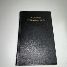 Cameron Hydraulic Data Ingersoll-Rand Company 1942 Eleventh Edition