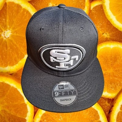 New Era 9FIFTY San Francisco 49ers NFL Hat Cap Snapback Mens Black