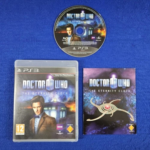 ps3 DOCTOR WHO The ETERNITY CLOCK Game (Works In US) REGION FREE PAL EXCLUSIVE