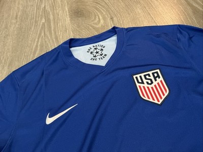 Nike United States USA Long Sleeve Jersey Blue/Red Men's Size