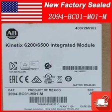 New Sealed Allen-Bradley 2094-BC01-M01-M Kinetix 6200/6500 Integrated Module
