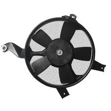 Radiator Cooling Fan Assembly for 92-00 Montero AC Condenser, MB657380/MI3113105