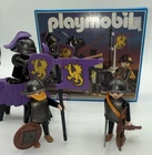Vintage Playmobil Set # 3669 “Knights With Squires” With Original Box Retired