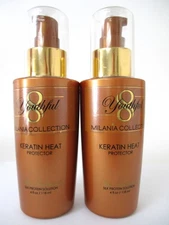 YOUTH Milania Collection Keratin Heat Protector 4 oz Pack Of 2