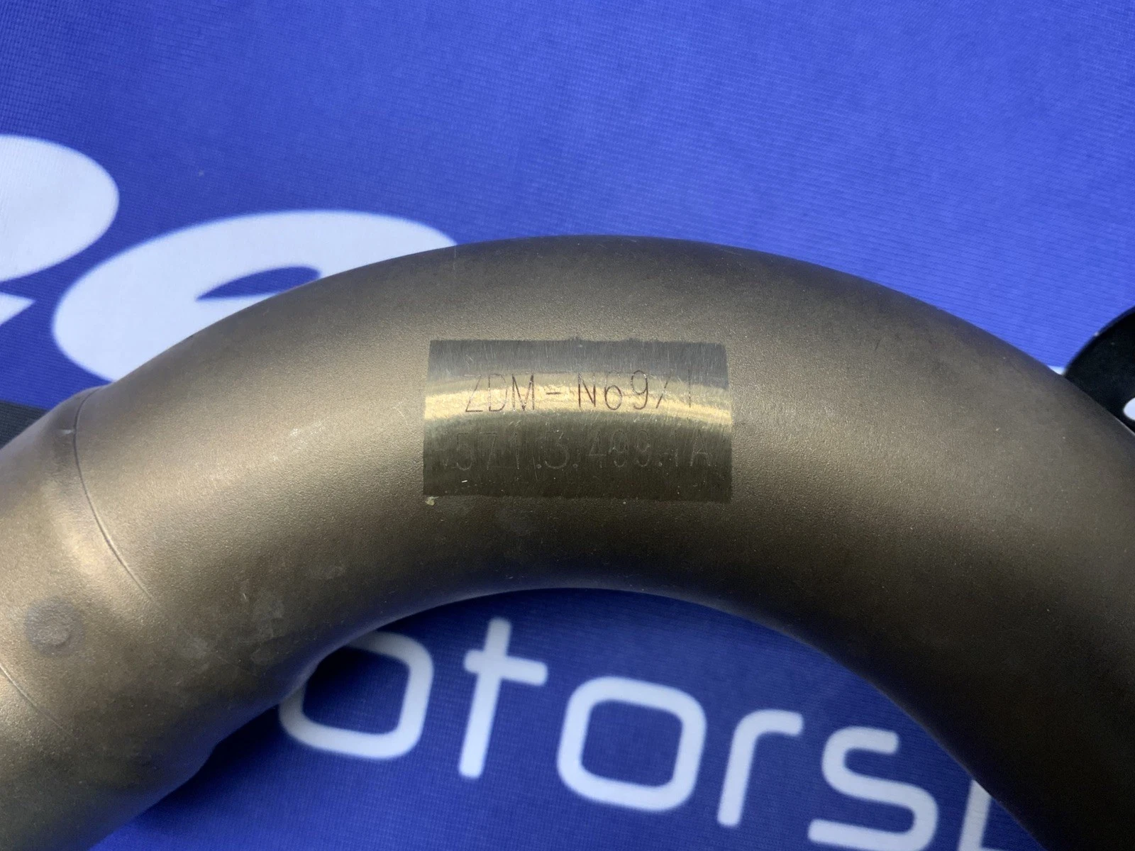 Ducati Mid Pipe Vertical Connecting Pipe Scrambler 2019-2022 OEM 57114951AB