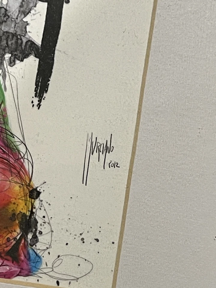 PATRICE MURCIANO Framed 3D Liquid Art Print  "BUDDHA” 25cm x 25cm) - Image 3 of 4