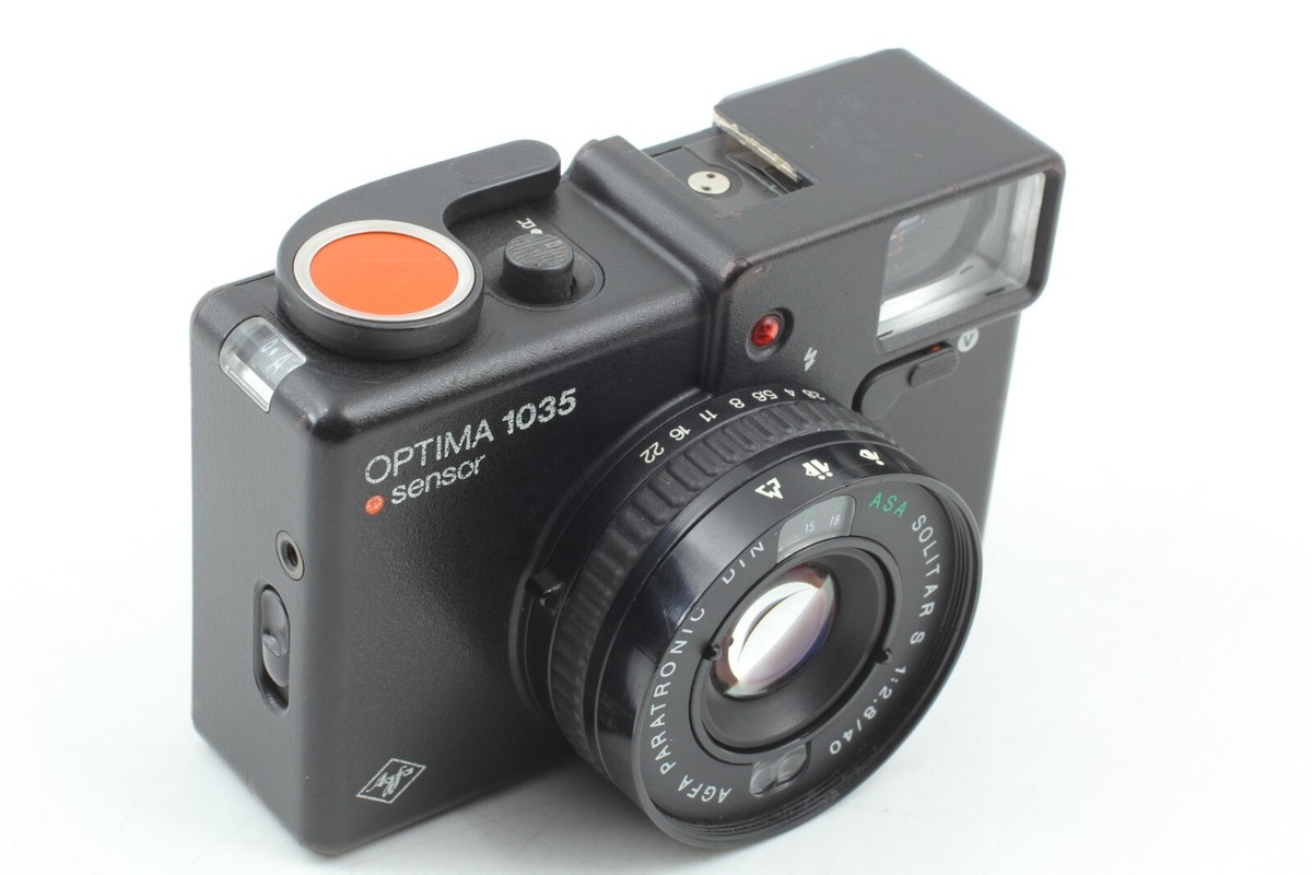 【希少 完動美品】AGFA OPTIMA 1035 SENSOR ドイツ製 Mint!] Agfa Optima 1035 Sensor 35mm Film Camera Made in