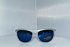 New Prada Sport Gunmetal Clear Mirrored SPS01P ROT-2E0 56-17-140 Sunglasses