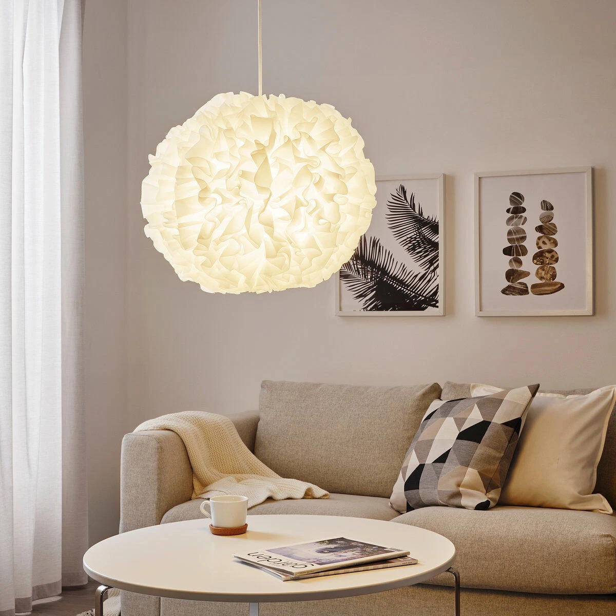 Ikea pendant light white deals