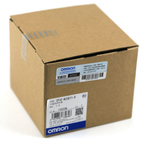 1PC OMRON CP1E-N20DT1-D PLC CPU Unit New In Box Expedited Shipping - Picture 3 of 5