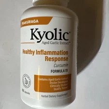 Aged Garlic Extract™, Curcumin, Formula 111, 100 Capsules Exp 05/28