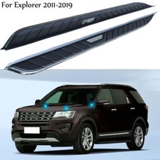 Se adapta a Ford Explorer 2011-2019 estribo escalón lateral barra Nerf escaleras laterales