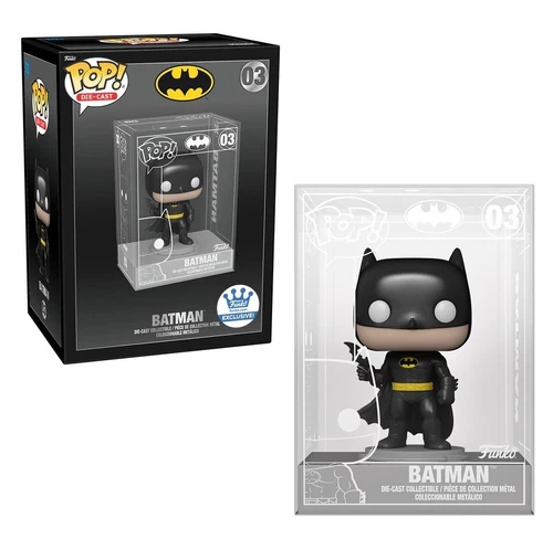 Funko POP! DC Comics Die-Cast #03 Batman Batman's 80th Exclusive figure