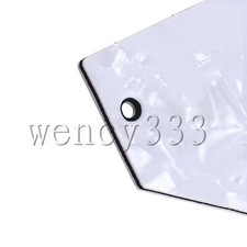 Bell Shape Guitar Truss Rod Cover 3-Ply 3 Holes for Electric Guitar Pack of 3