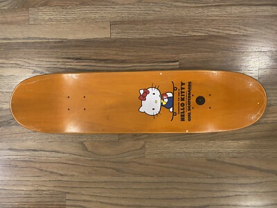 Girl Skateboards Hello Kitty Mike Carroll orange top skateboard