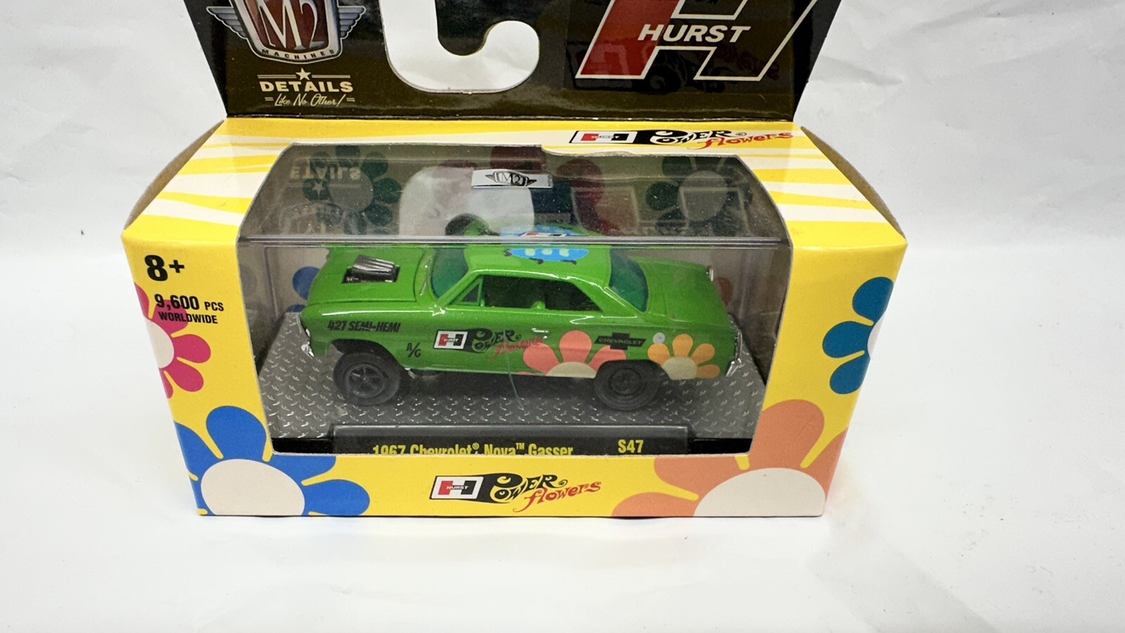 Chevrolet Nova Gasser 1967 máquinas M2 Hurst Power Flowers