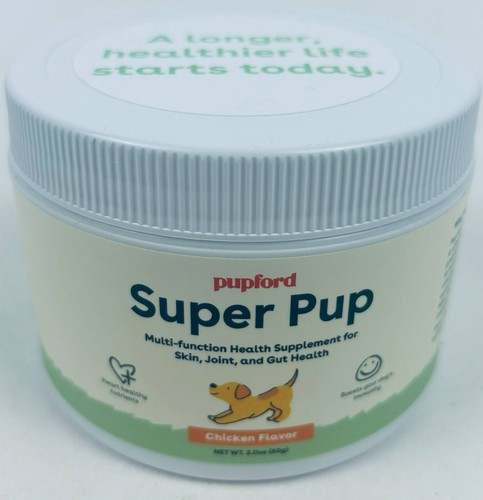 PupFord Super Pup Multi-Function Health Suppliment For Skin, Joint & Gut 05/2026